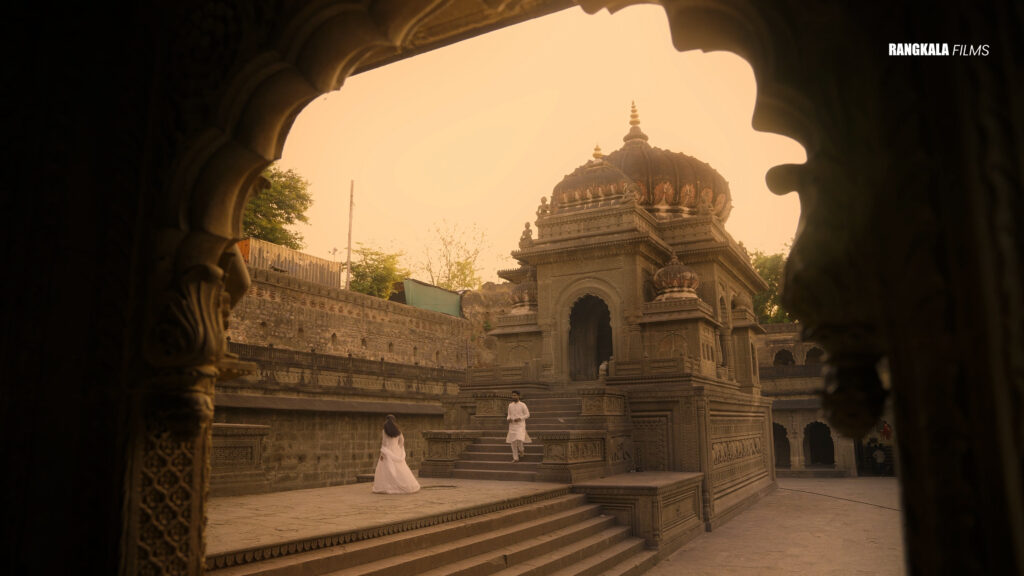 Ghats, golden hour, and you 🤎 Rushikesh & Komal
